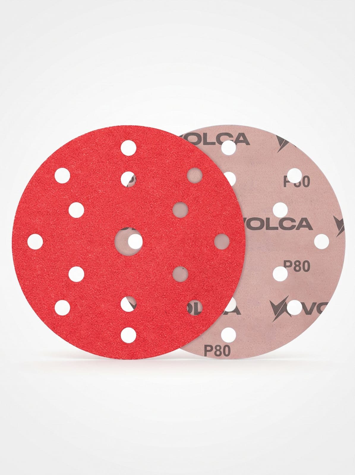 VOLCA ONYX Диск шлифовальный с керамическим зерном на бумажной основе 150 мм, 15 отв. (P120)