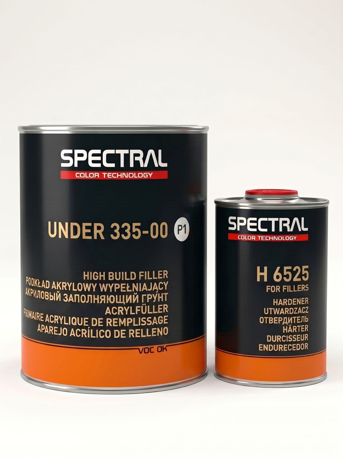 SPECTRAL UNDER 335 Грунт акриловый 3:1 VHS, 3,5л + отв. 0,7л (Белый)