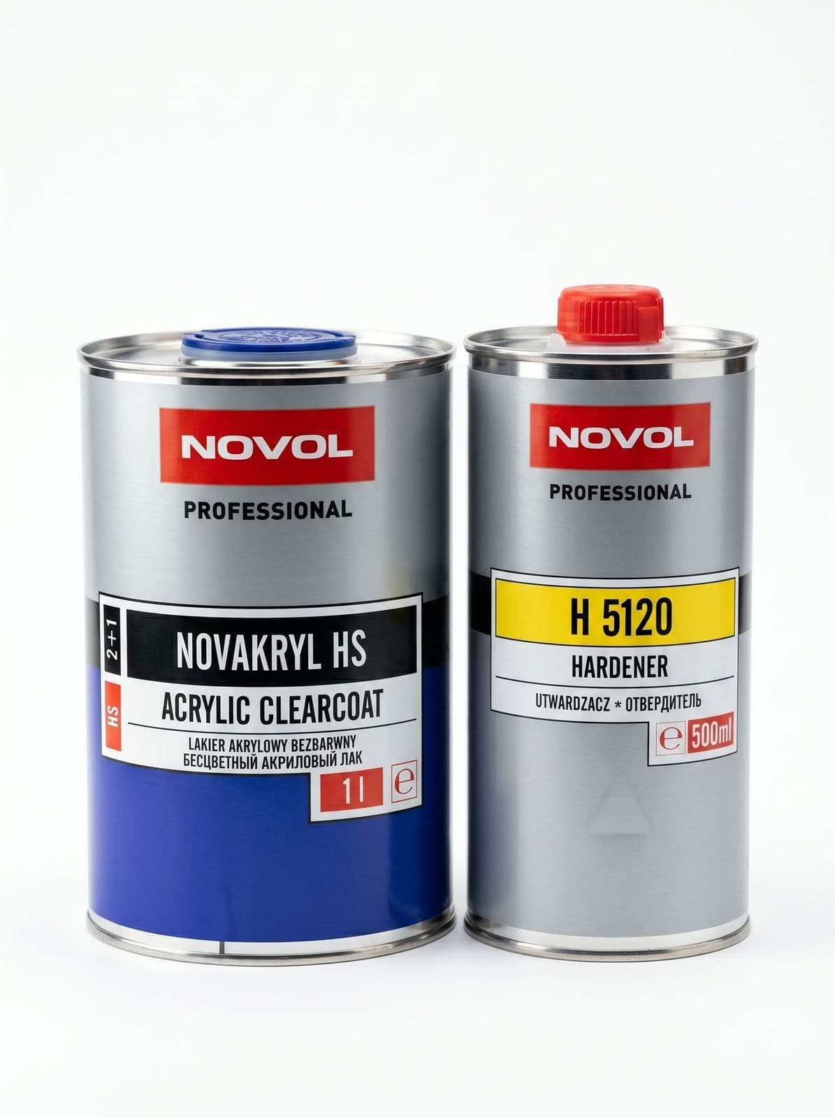 NOVOL Лак NOVAKRYL HS 1л + 0,5л