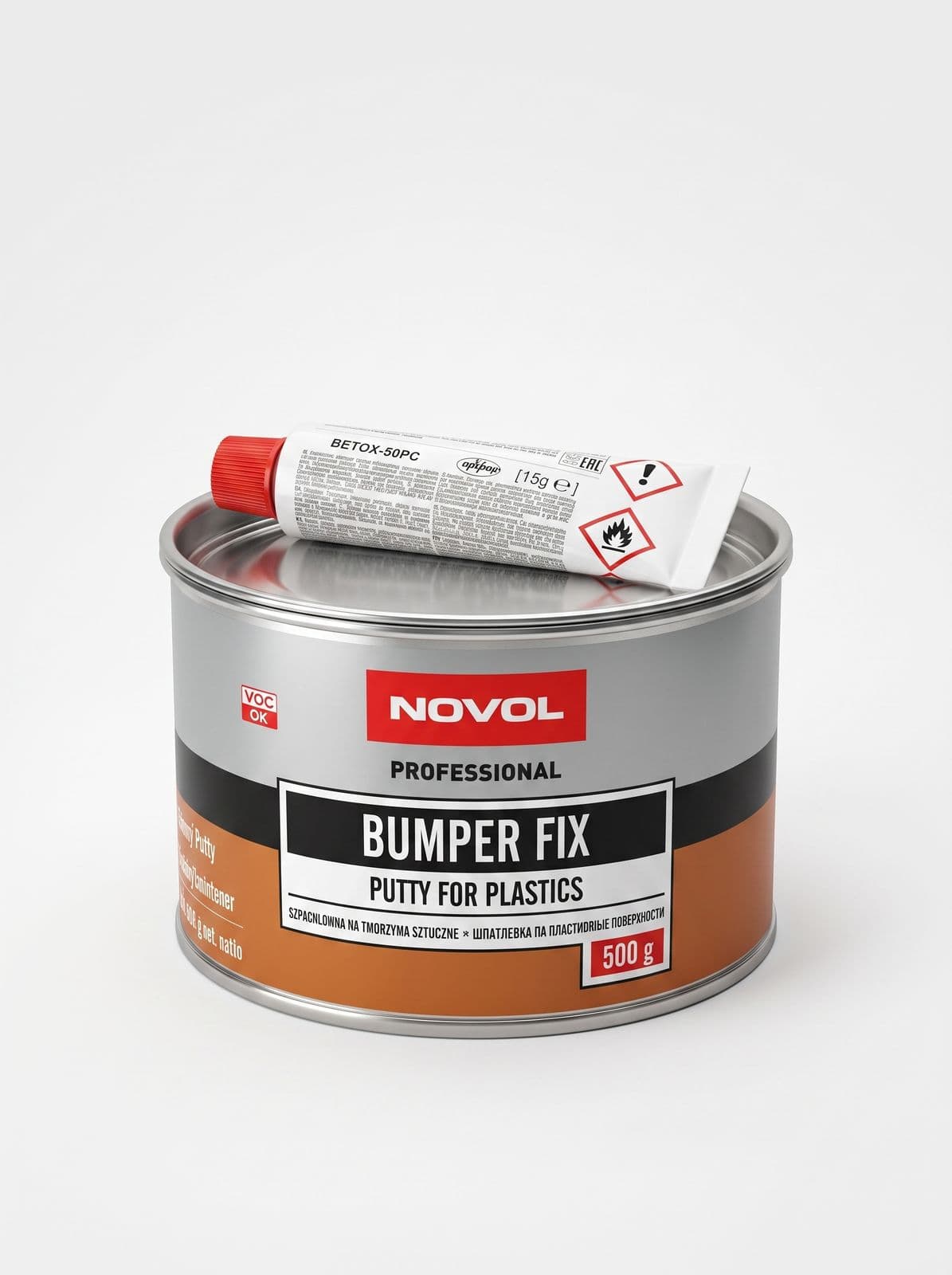 NOVOL BumperFix шпатлевка для пластмасс 0.5кг