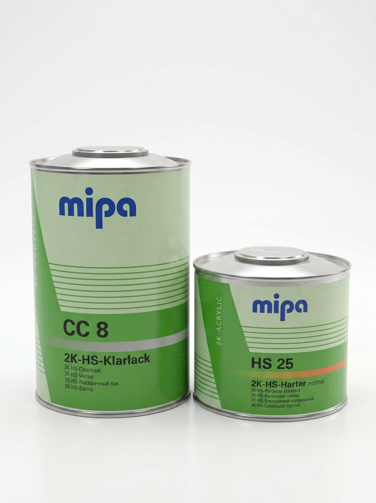 MIPA CC8 Лак 2K-HS-Klarlack 1л + 0,5л