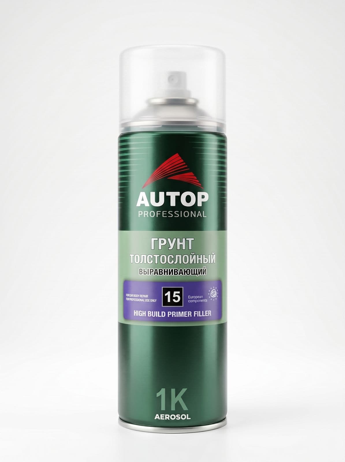 AUTOP №15 Грунт толстослойный аэрозоль 650мл (Белый)