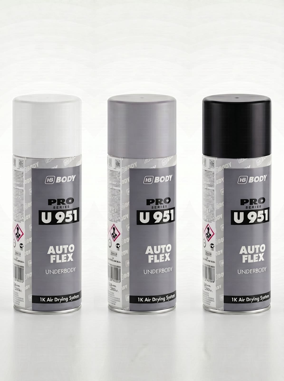 BODY 951 Autoflex Антикоррозийный состав аэрозоль 400мл (Белый)