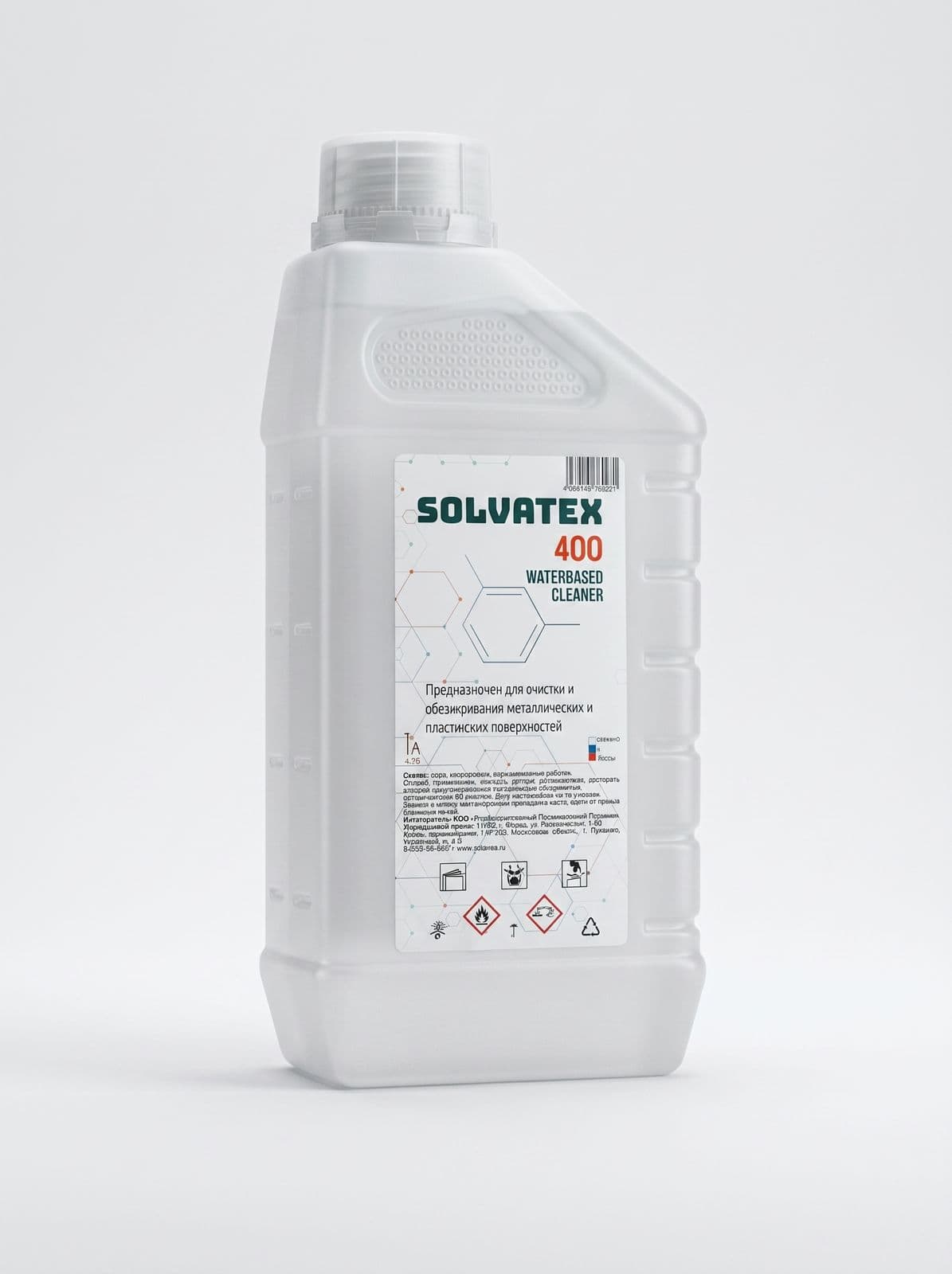 SOLVATEX 400 Водно-спиртовой очиститель 1л