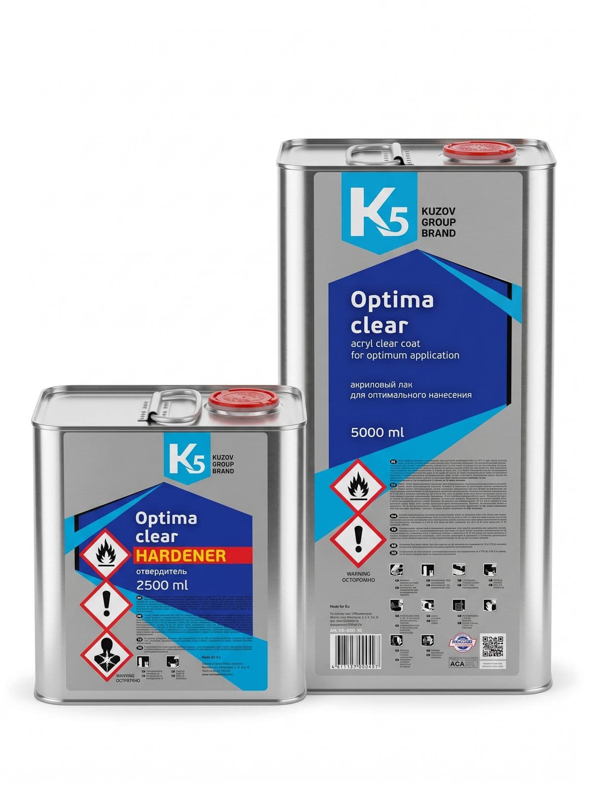 K5 Optima Лак (5000+2500мл) в компл. с отвердителем
