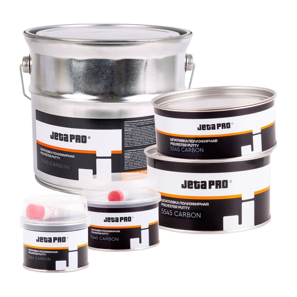 JETA PRO 5545 Шпатлевка CARBON с углеволокном 1,8 кг