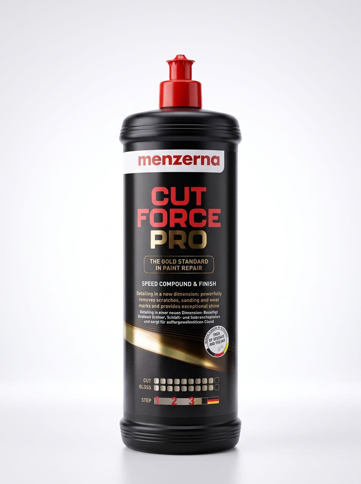 MENZERNA Cut Force Pro Универсальная высокоабразивная полировальная паста, 1кг
