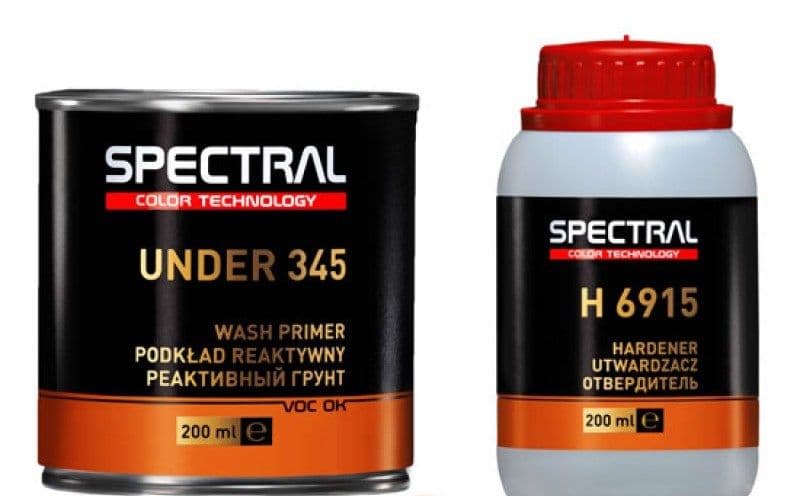 SPECTRAL UNDER 345 Грунт антикоррозийный кислотный + отв. 6915