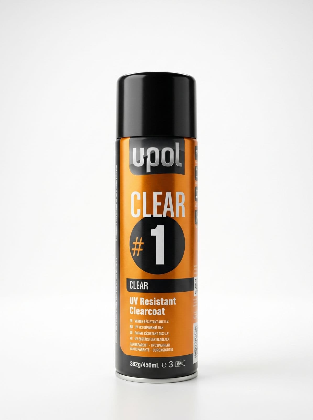 U-POL Clear #1 UV Лак с высоким глянцем