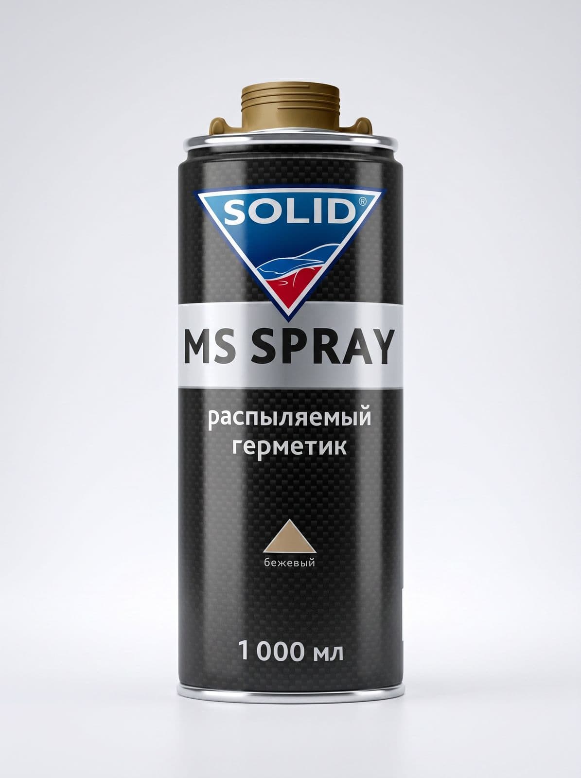 SOLID PROF MS SPRAY Герметик распыляемый (евробаллон) 1000 мл (Бежевый)