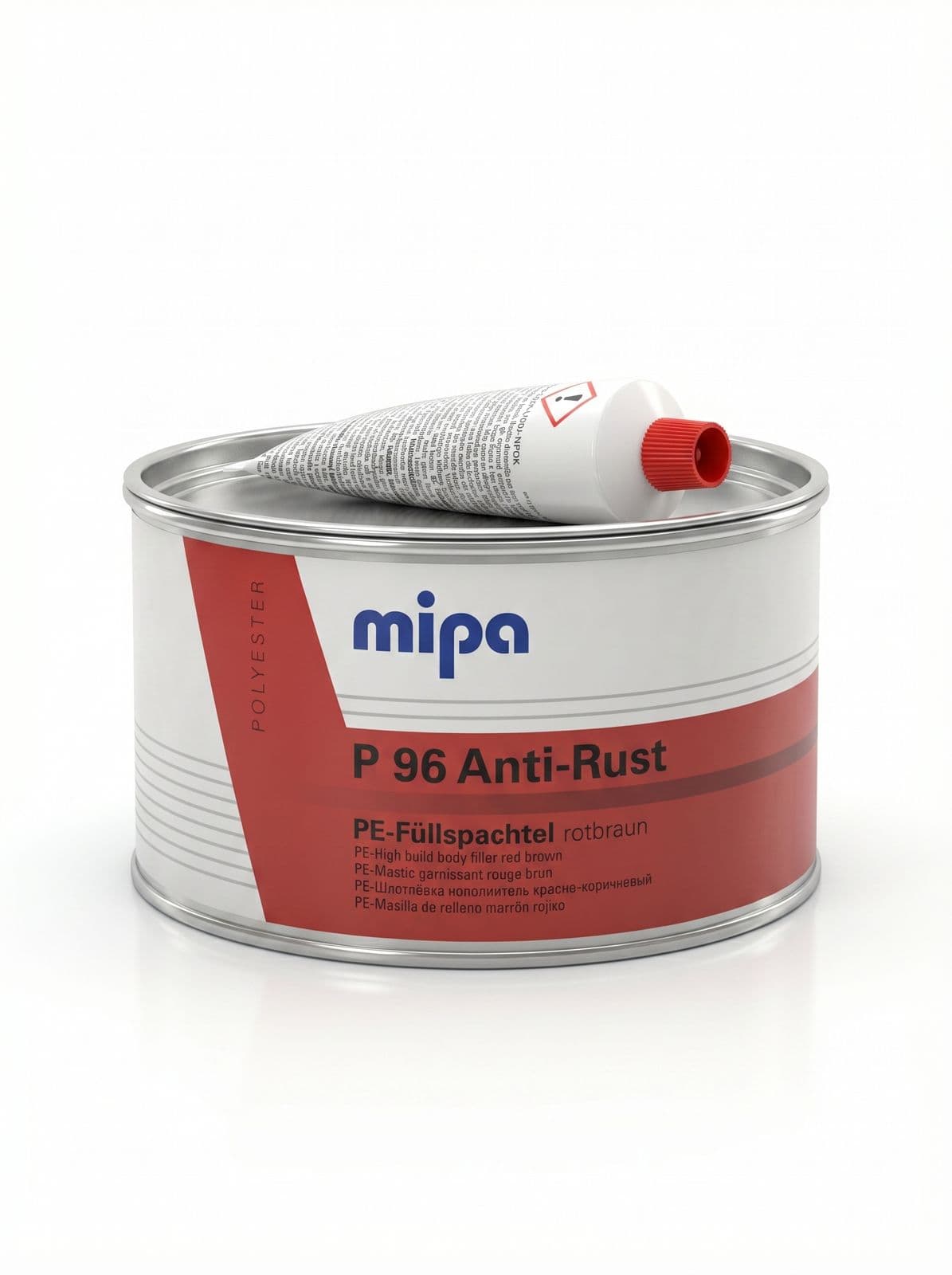 MIPA P96 Шпатлевка антикоррозийная в комплекте с отвердителем Anti-Rust 2kg inkl. harter