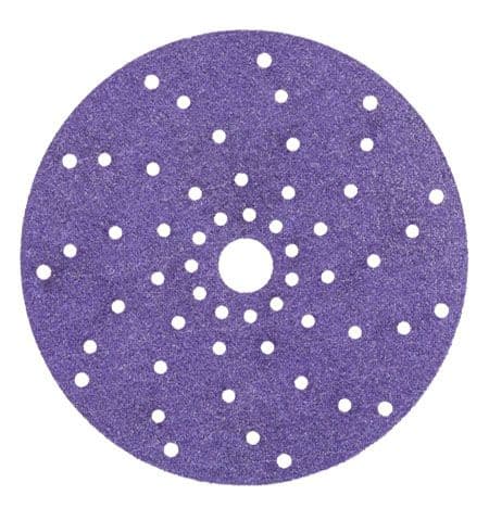 3M Cubitron Круг шлифовальный c мультипылеотводом II 737U Hookit 150мм (US) (P80)