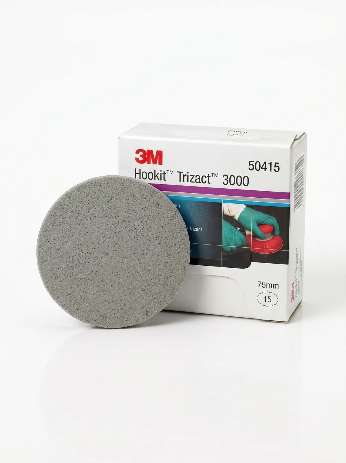 3M Trizact 75мм P3000 Круг абразивный полировальный