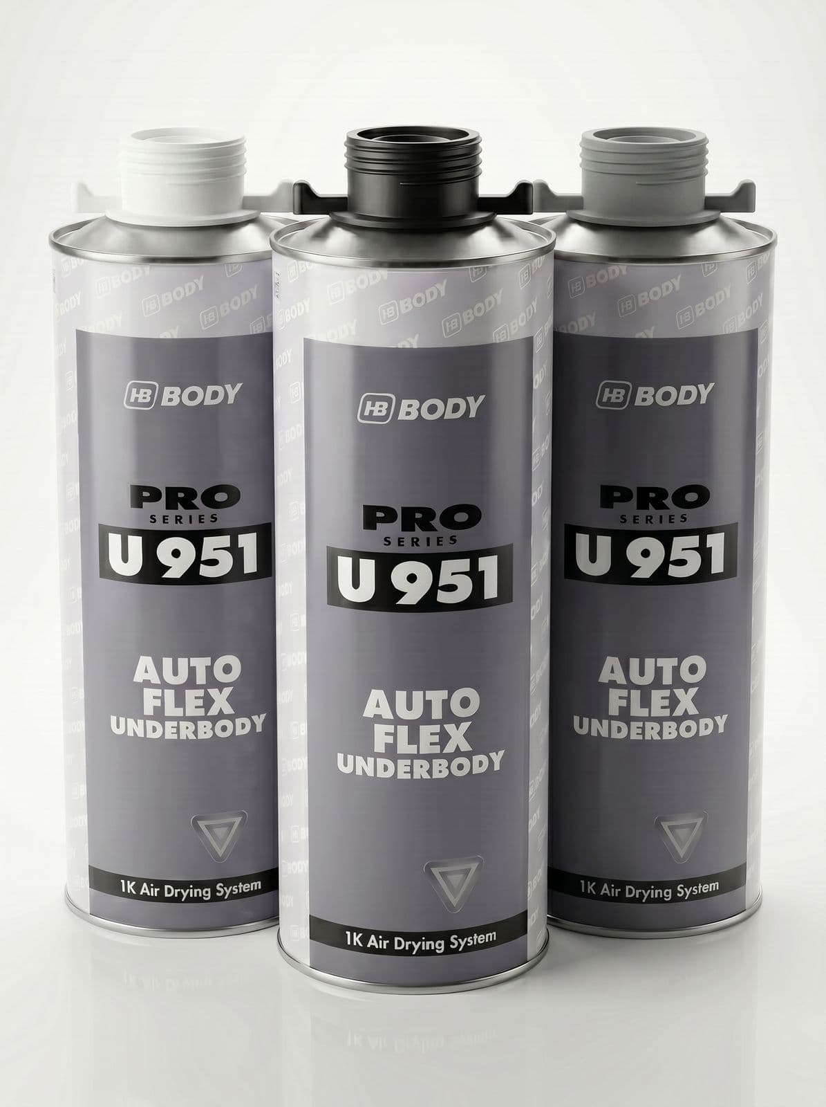BODY 951 Антикоррозийный состав Autoflex с креплением под UBS краскопульт 1л (Белый)