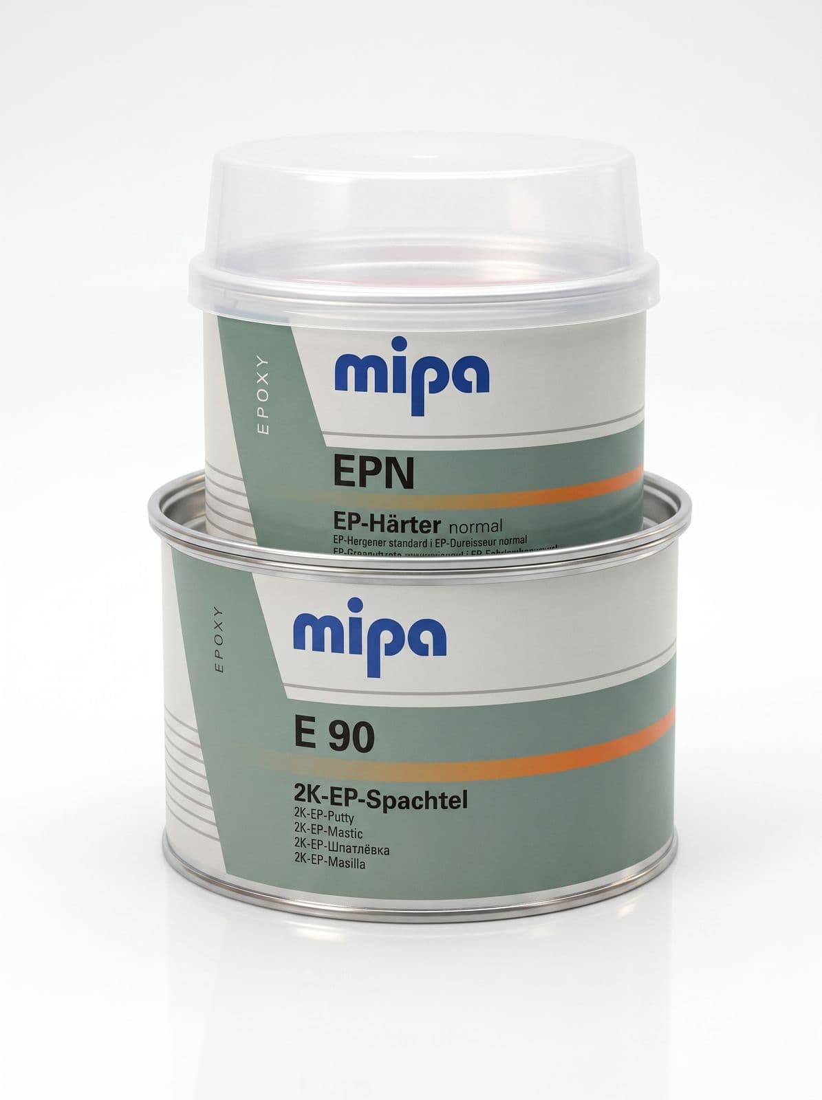 MIPA Эпоксидная шпатлевка E90 2K-Epoxy-Spachtel Harter EPN, 1+0,5кг