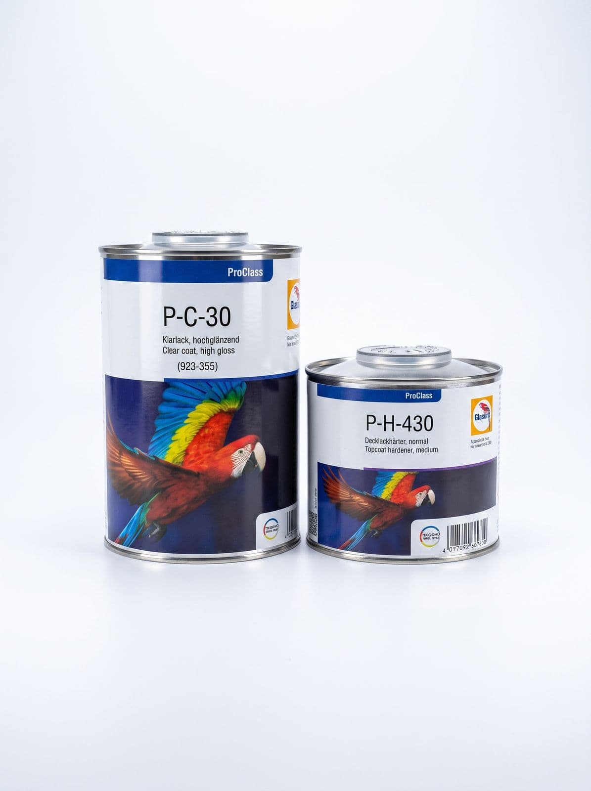 GLASURIT P-C-30 (923-355) Лак супер глянцевый 1л + 0,5л