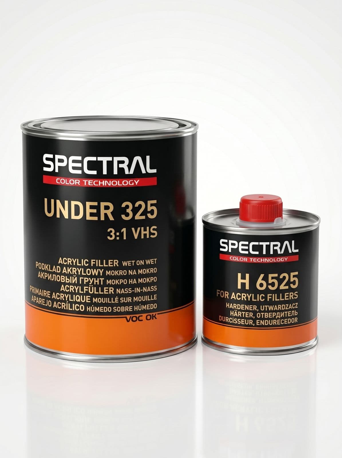 SPECTRAL UNDER 325 Грунт мокрый по мокрому 3:1 VHS, 0,75л + отвердитель 0,25 л (Белый)