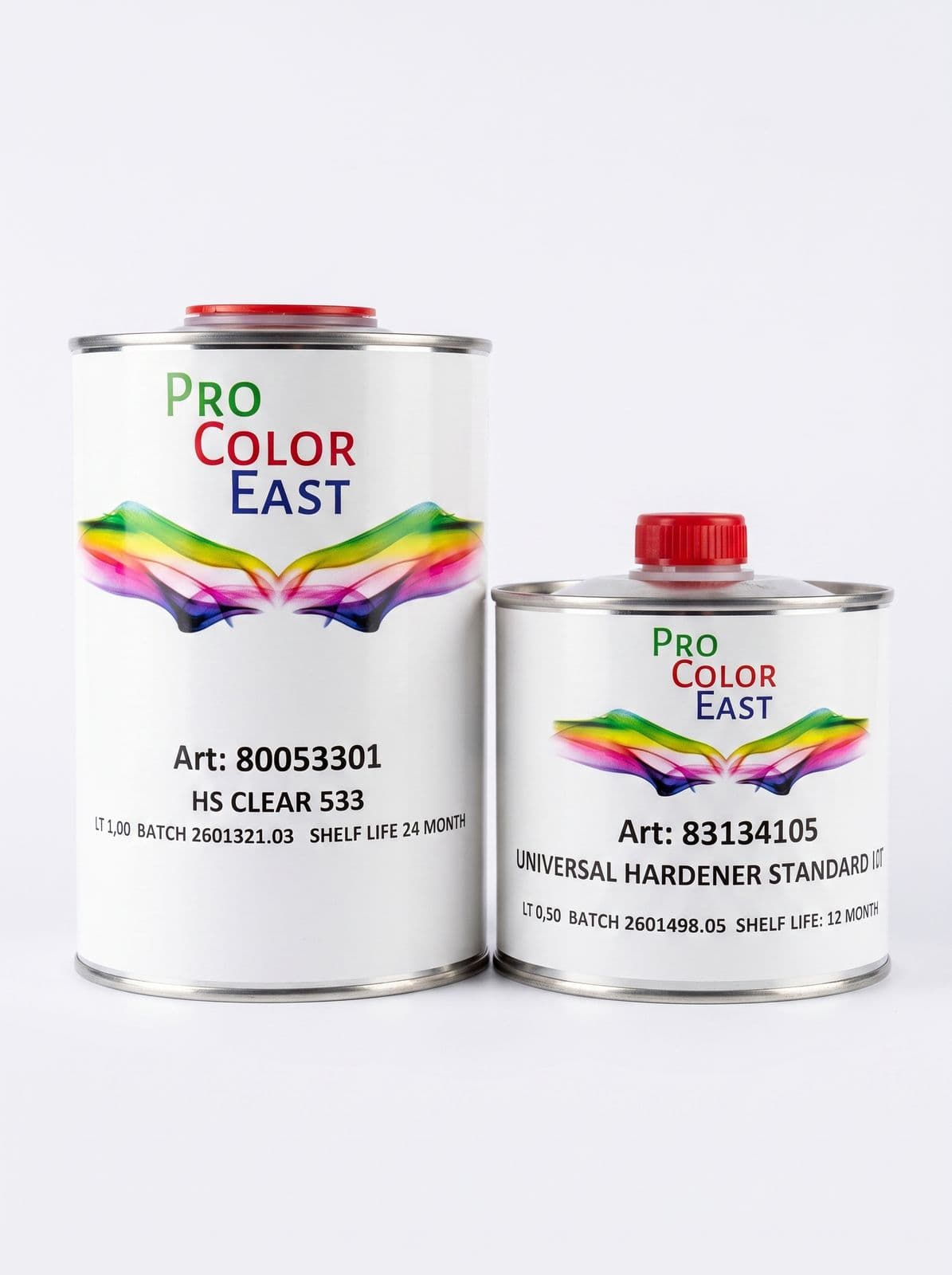 ProColorEast 2К HS Прозрачный Лак 533 "PRO" NEW + Отв. 15 25 (стандартный), 1л+0,5л