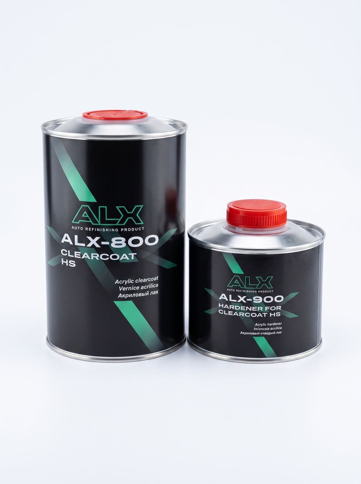 ALX-800 Лак акриловый HS 2K 2:1, 1л + 0,5л отв.