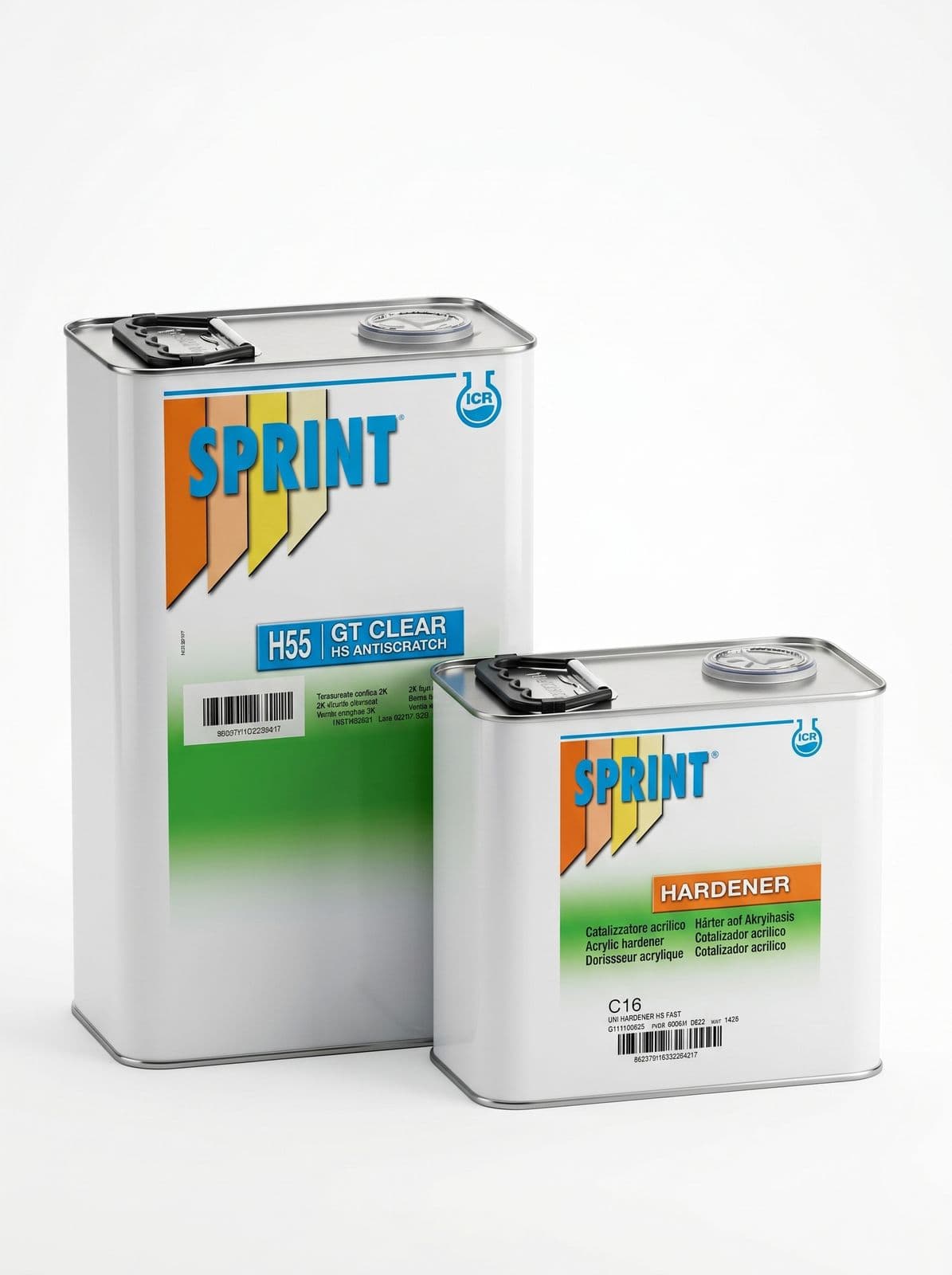 SPRINT H55 Лак акриловый 2К HS ANTISCRATCH 5л + отв. 2,5л