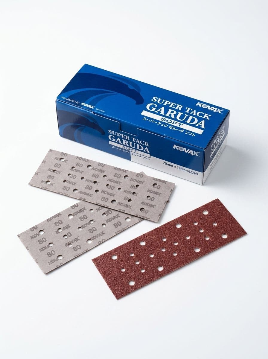 KOVAX GARUDA ST Абразивные полоски 70X198mm 22 отверстия (P180)