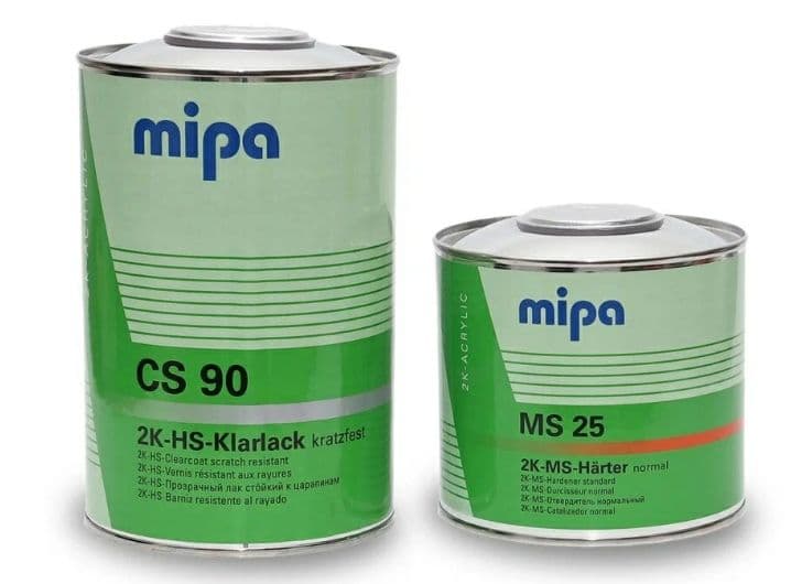 MIPA CS 90 Лак 2K-HS-Klarlack 1л + 0,5л
